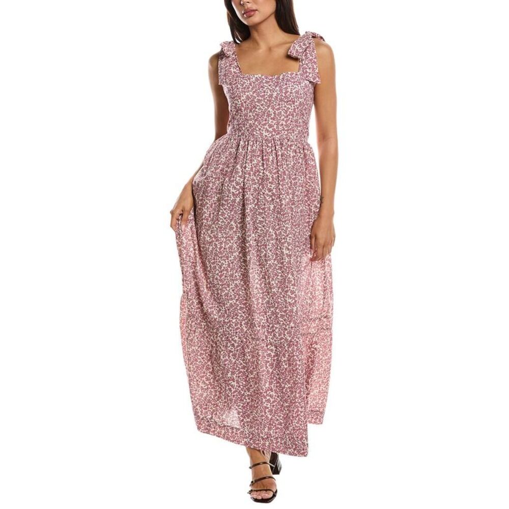 Frnch Womens  Cherrine Maxi Dress, Pink